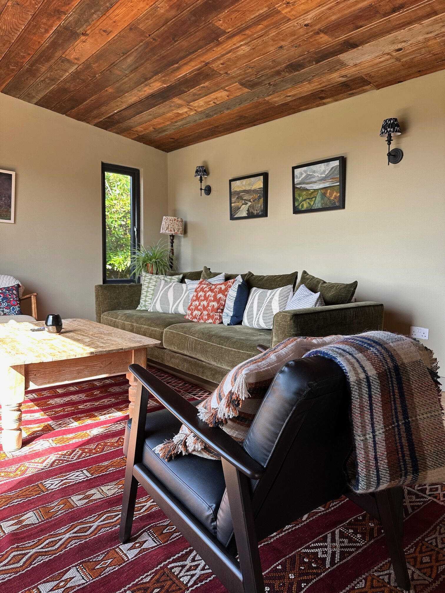 Mountain Cabin Living Room